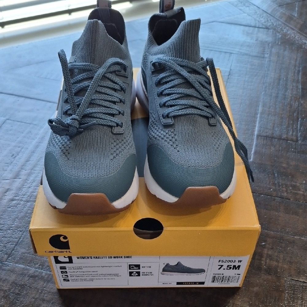 Carhartt Gray and Blue Sneakers/tennis shoes